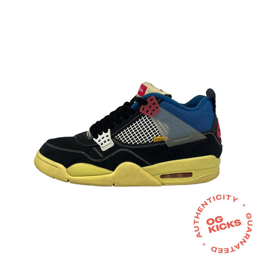 Jordan 4 Retro 'Union Off Noir' UK9