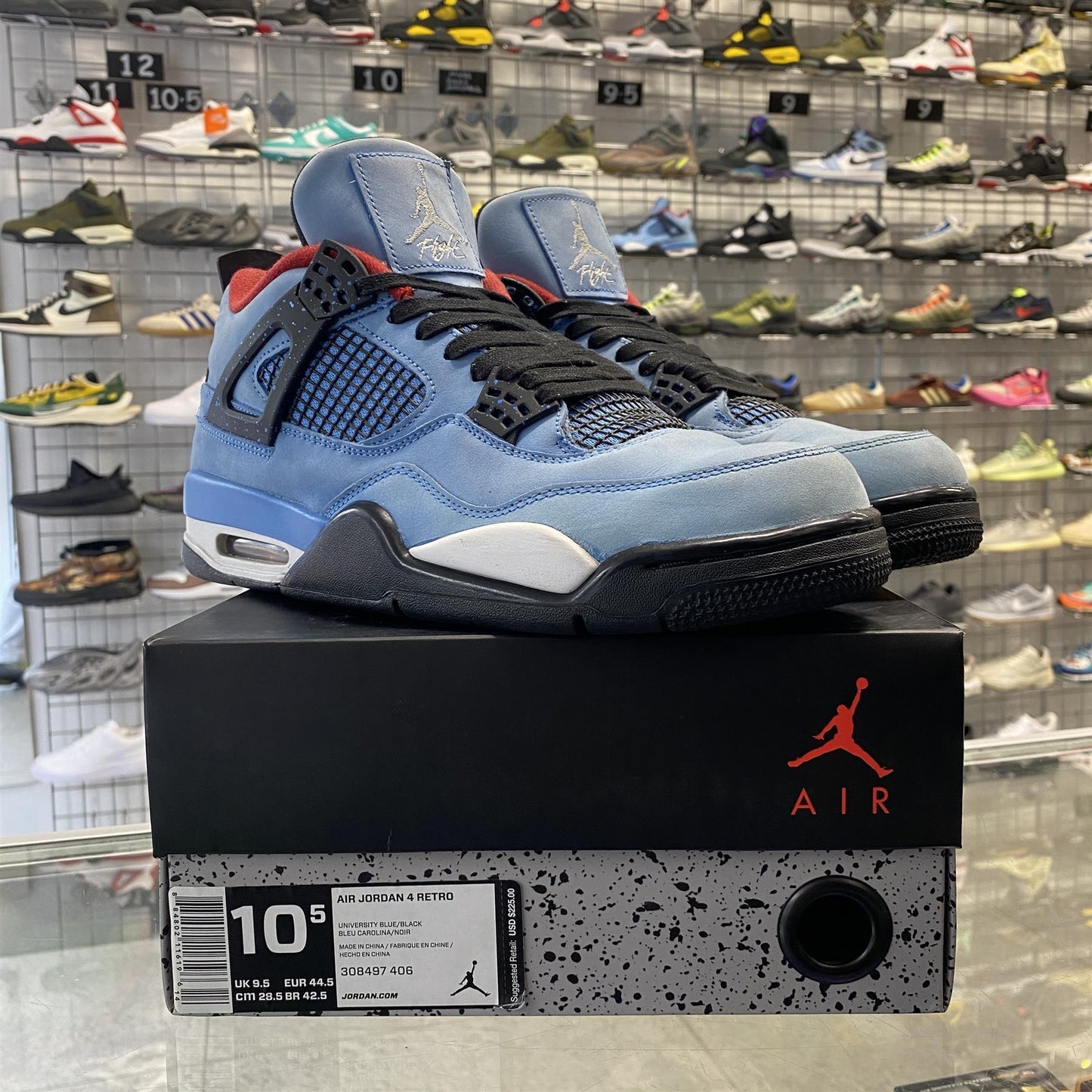 Jordan 4 Retro Travis Scott 'Cactus Jack' UK9.5