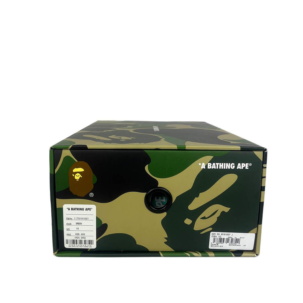 A Bathing Ape Bape Sta 'White Green (2022)' UK9