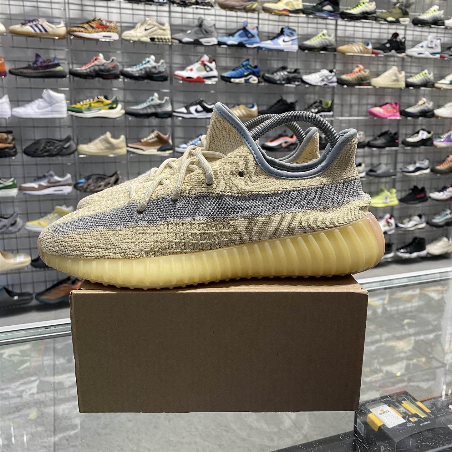 Adidas Yeezy Boost 350 V2 'Linen' UK6.5 (No Box)