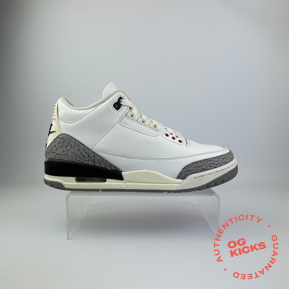 Jordan 3 Retro White Cement Reimagined UK7.5