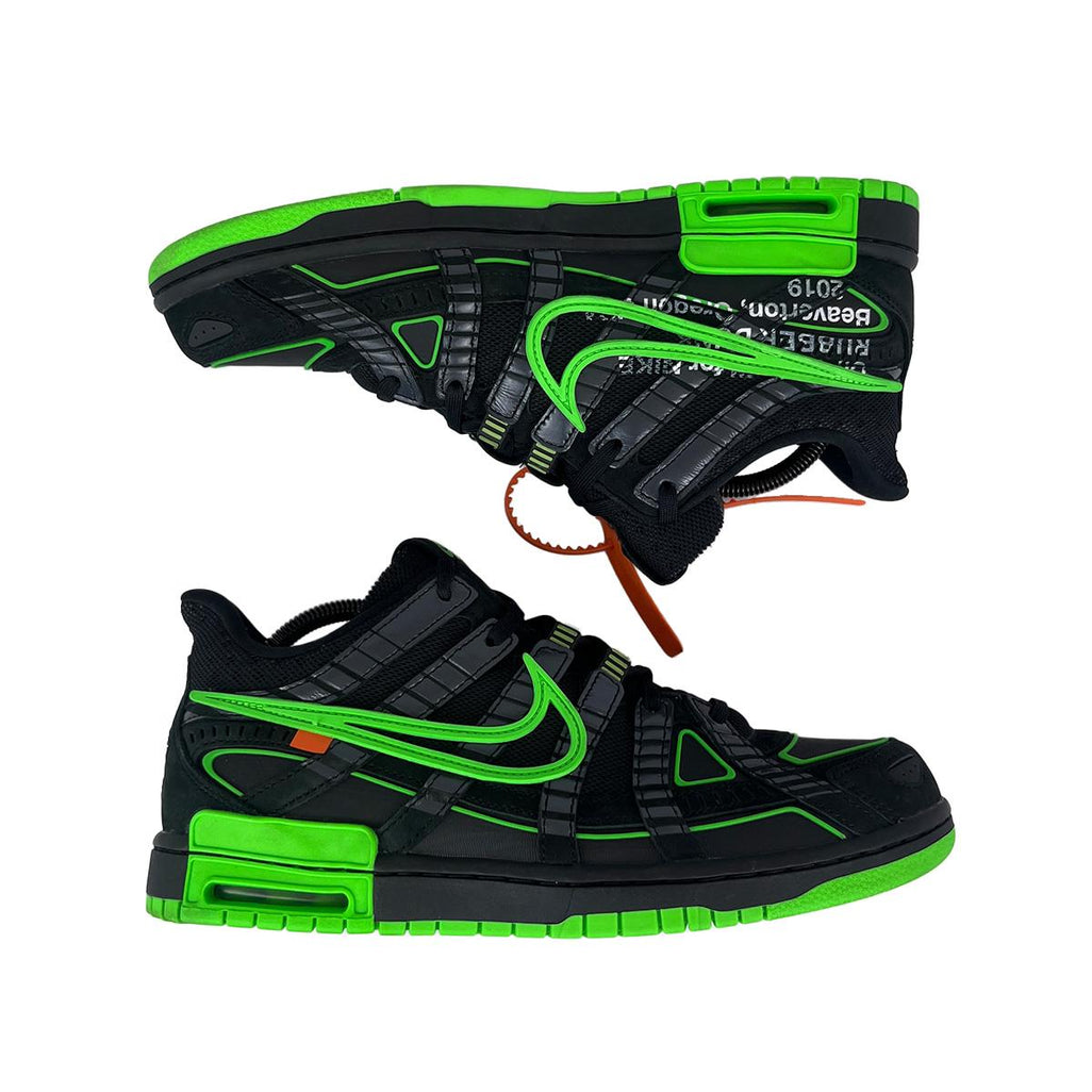 Nike Air Rubber Dunk 'Off-White Green Strike' UK9.5