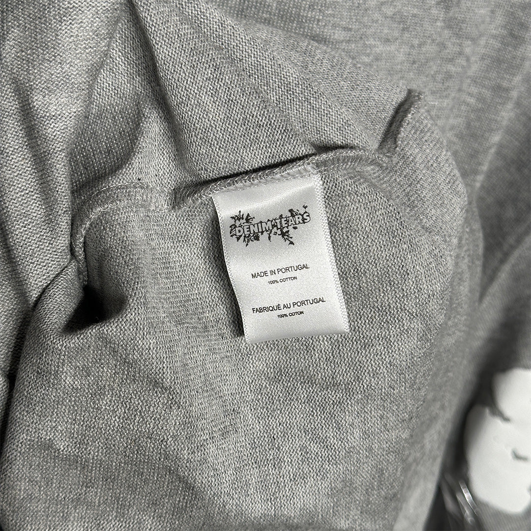 Denim Tears Cotton Wreath Sweatshirt Grey - 4