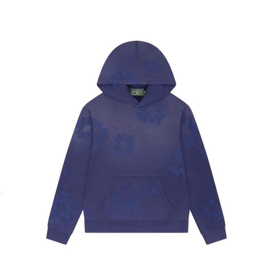 Denim Tears Mono Cotton Wreath Hoodie Washed Blue