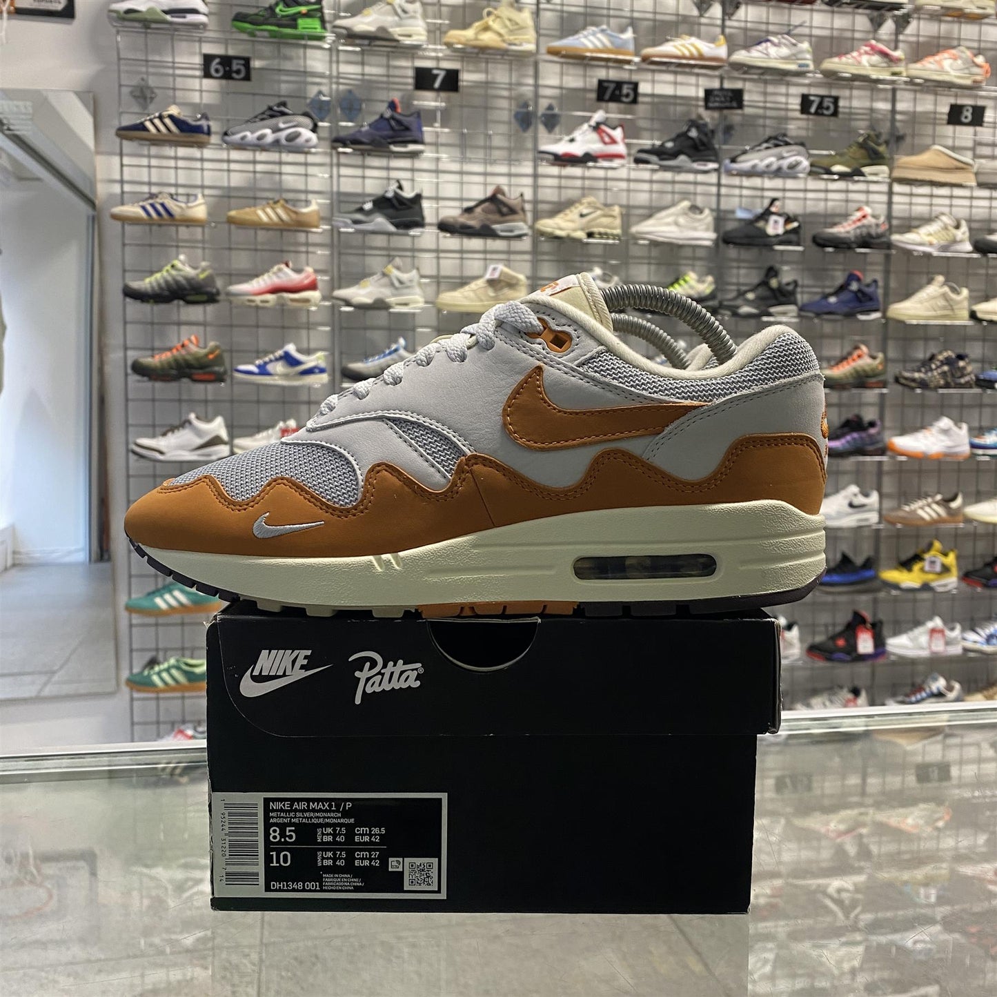 Nike Air Max 1 Patta Waves 'Monarch' UK7.5