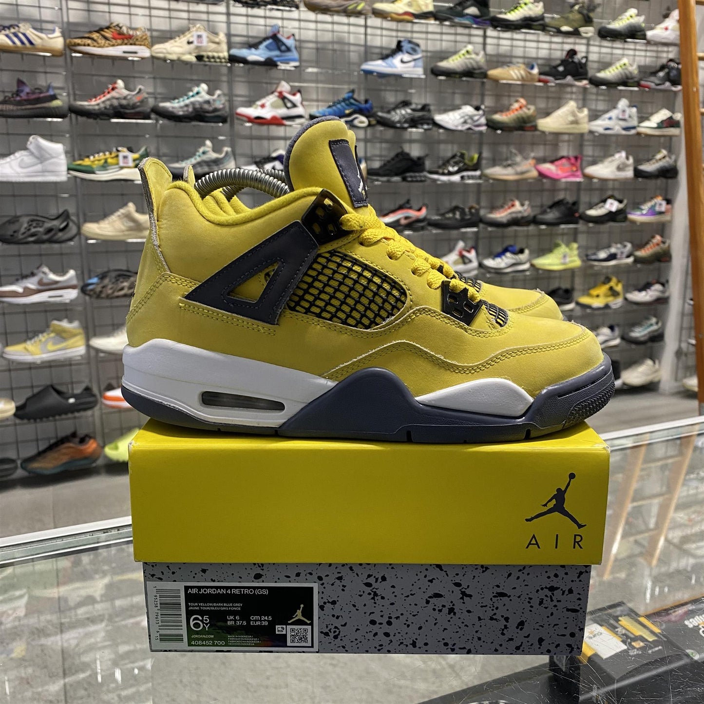 Air Jordan 4 Retro 'Lightning' GS (2021) UK6