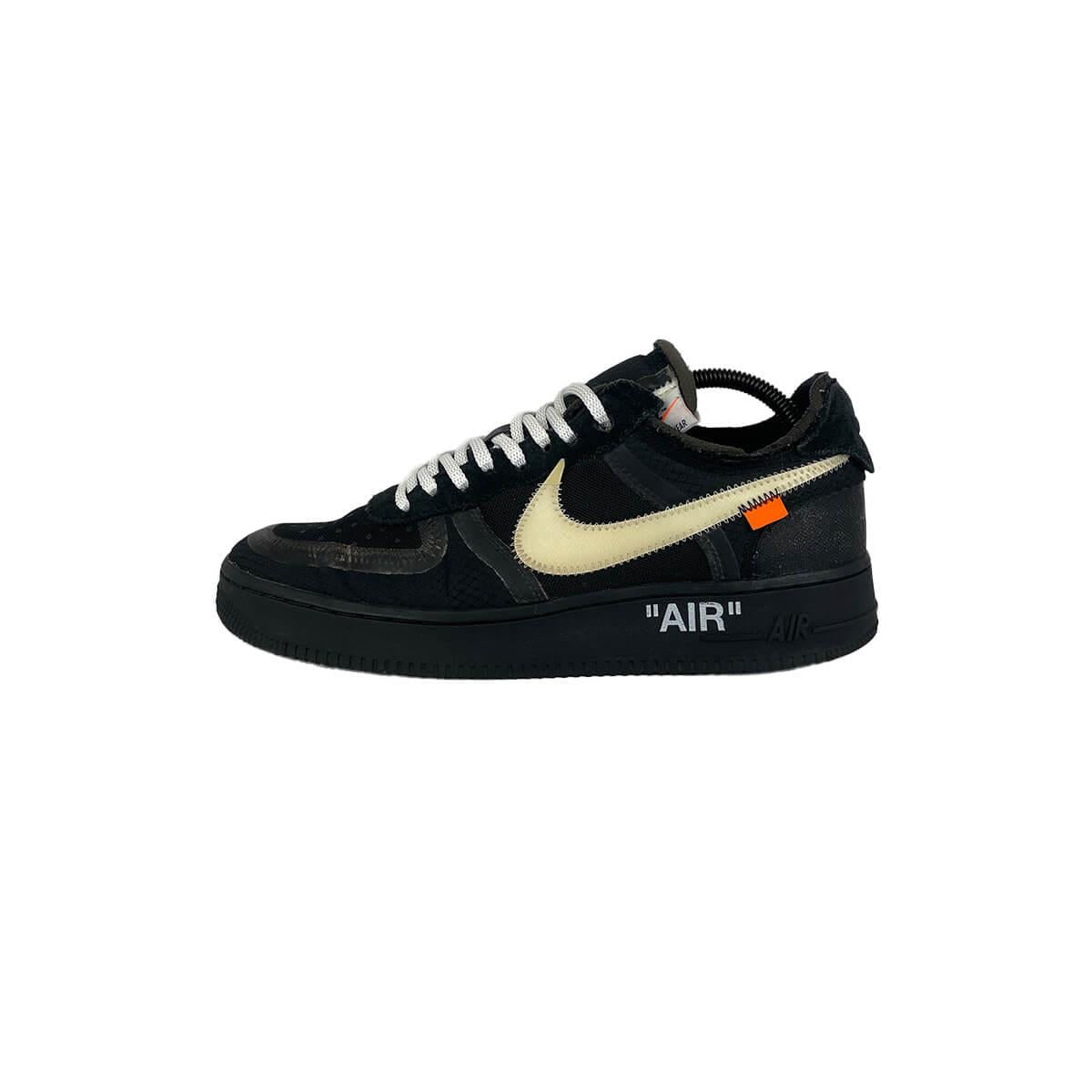 nike off white air force one black