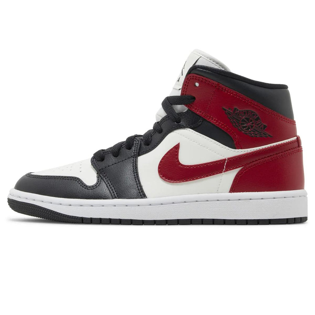 Air Jordan 1 Mid Black Toe W