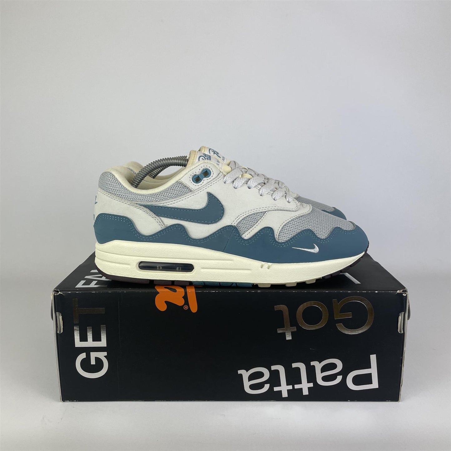 Nike Air Max 1 Patta Waves Noise Aqua (with Bracelet) UK7.5