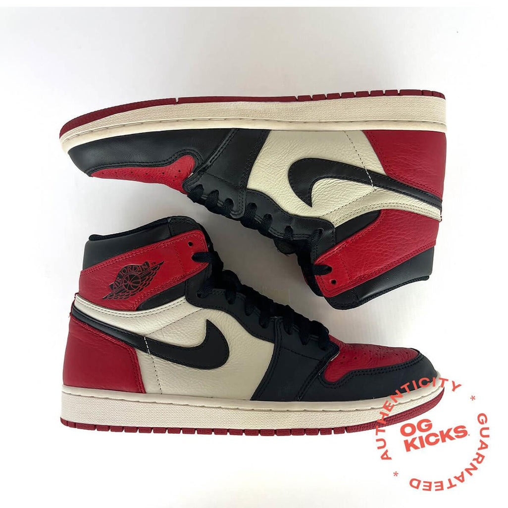 Jordan 1 Retro High Bred Toe UK9