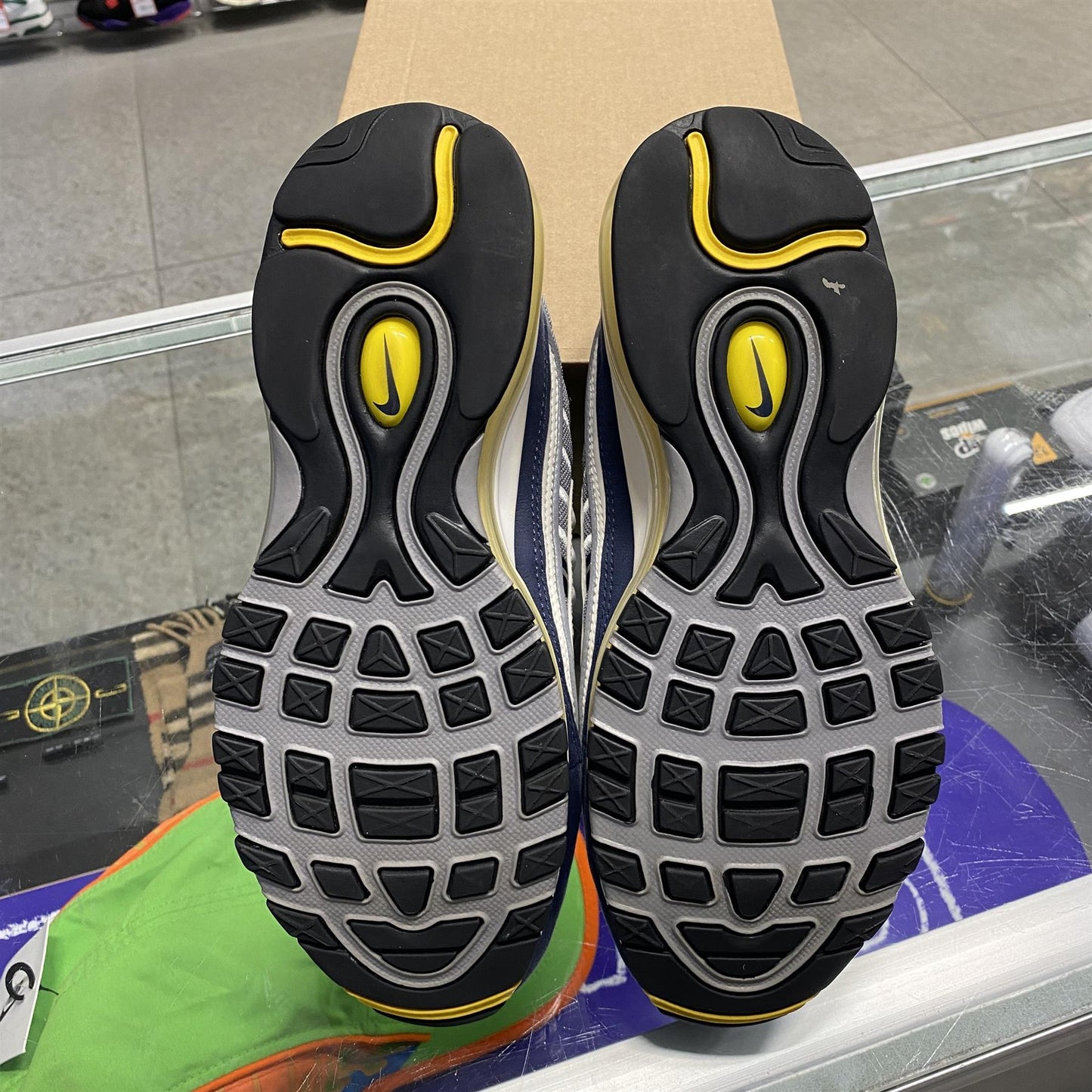 Nike Air Max 98 'Tour Yellow Grey' UK6 (No Box)