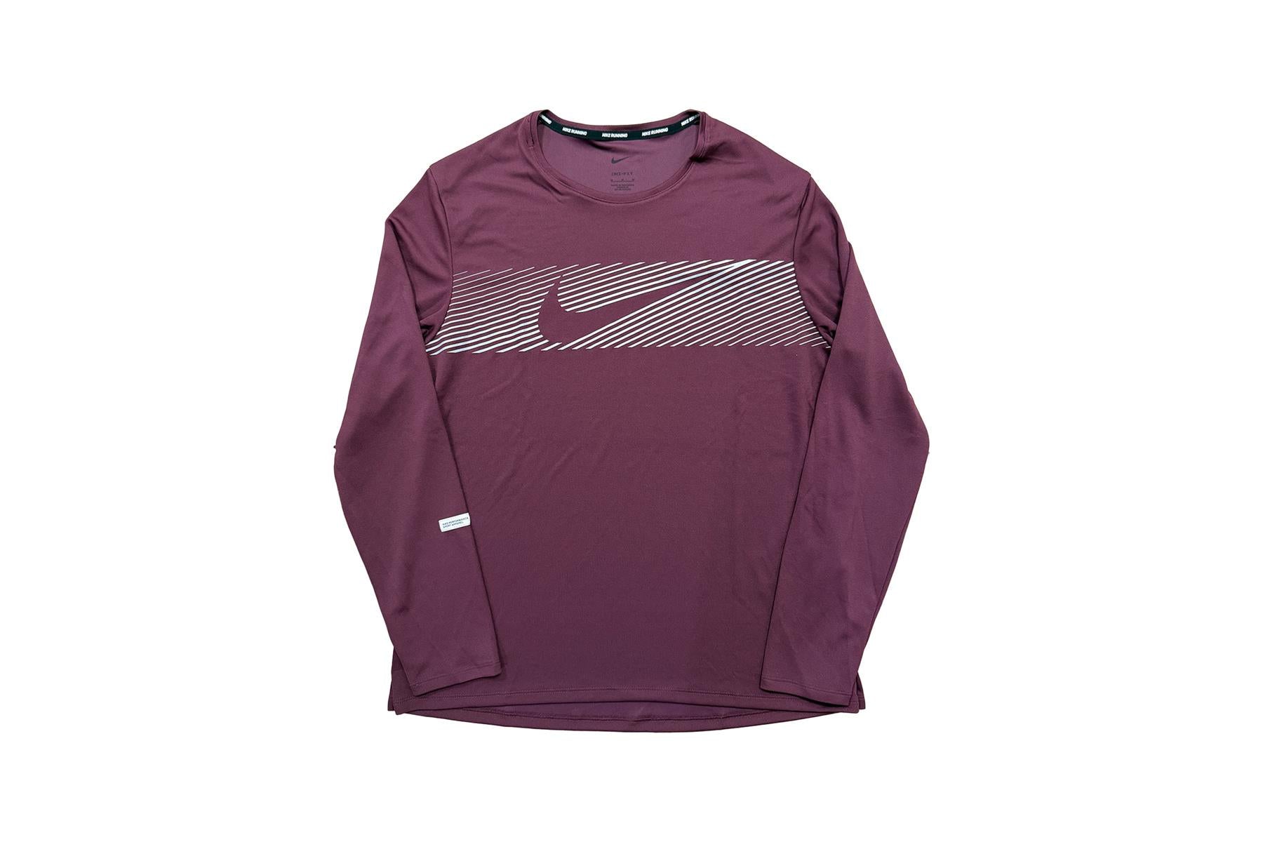 purple long sleeve shirt nike