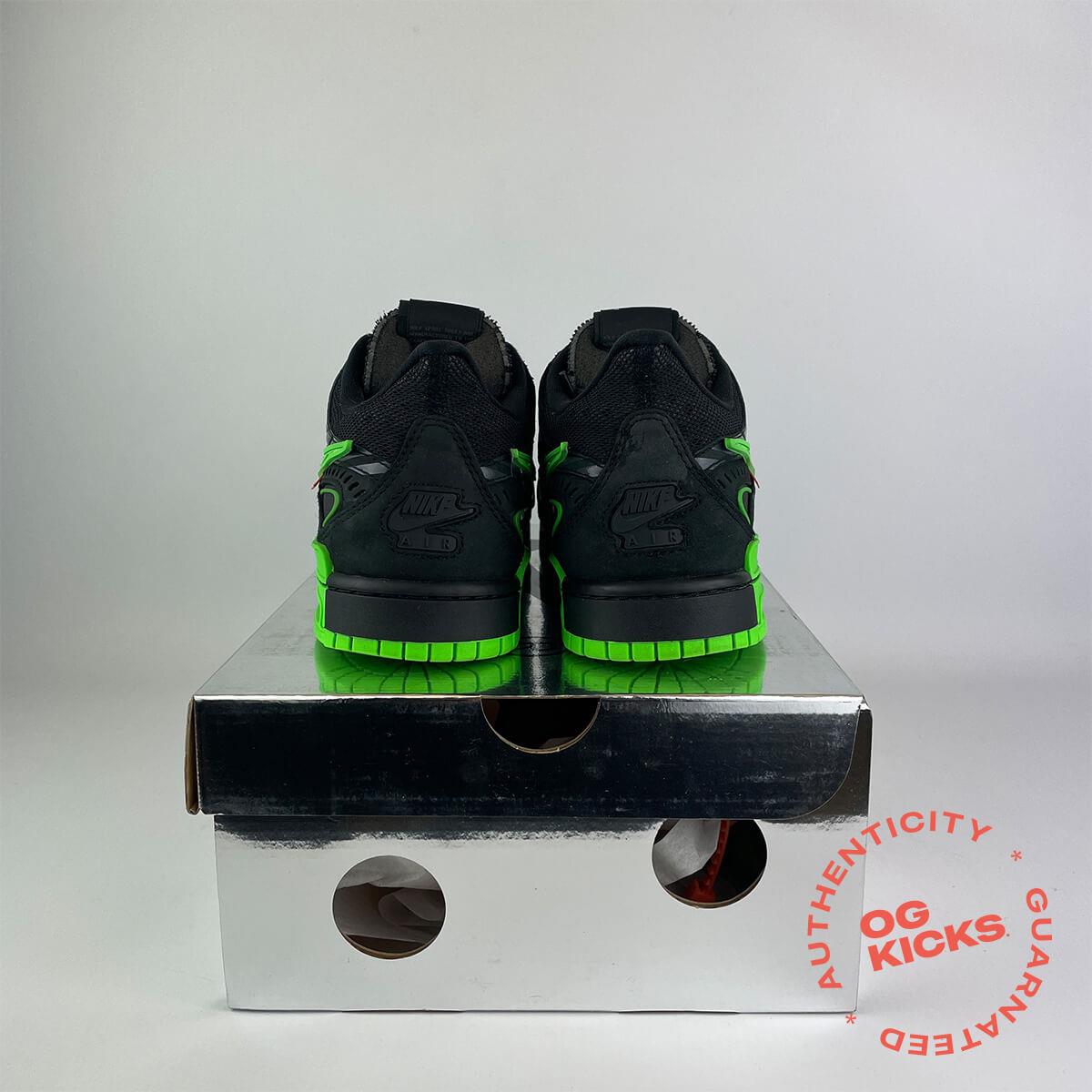 Nike Air Rubber Dunk Off-White Green Strike UK7.5