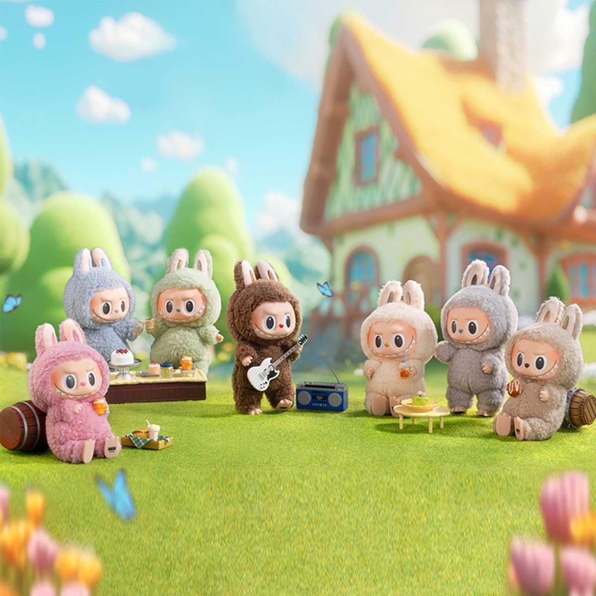 PopMart LABUBU ラブブ ミニフィギュア POPMART LABUBU THE LITTLE MONSTERS ミニフィギュア ツブツブ