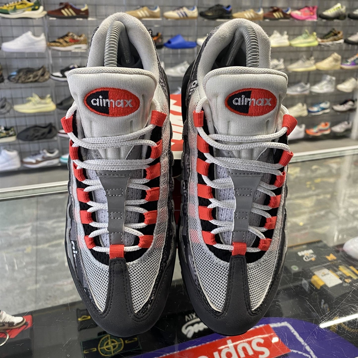 Nike Air Max 95 Atmos 'We Love Nike (Bright Crimson)' UK5.5