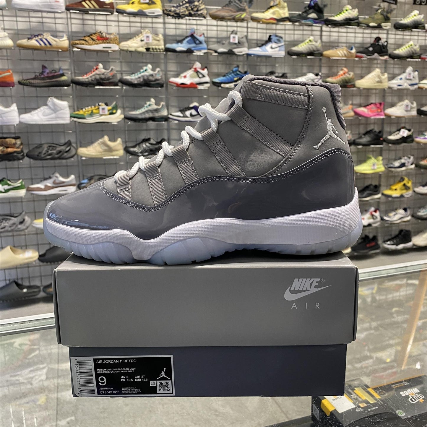 Air Jordan 11 Retro 'Cool Grey' (2021) UK8