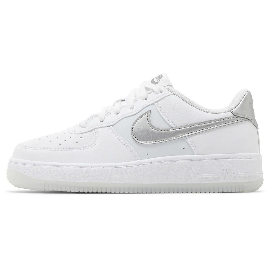 Nike Air Force 1 White Football Grey GS