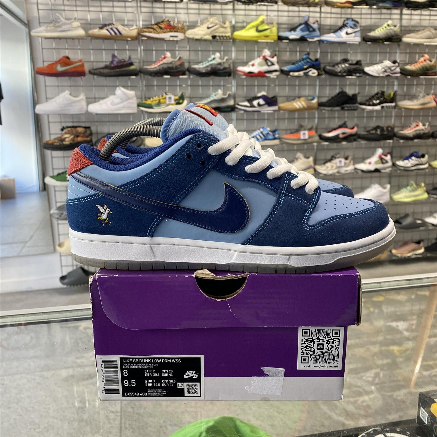 Nike SB Dunk Low Pro 'Why So Sad?' UK7