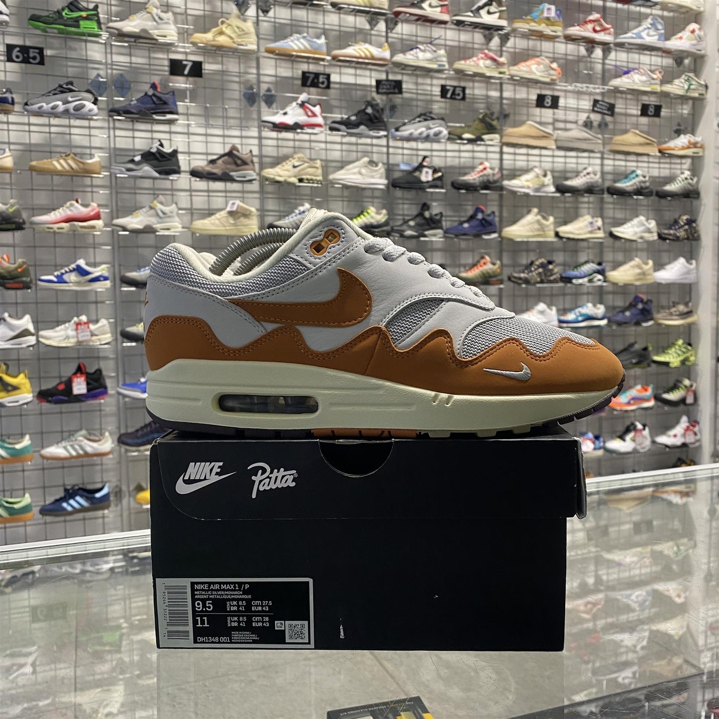 Nike Air Max 1 Patta Waves 'Monarch' UK8.5