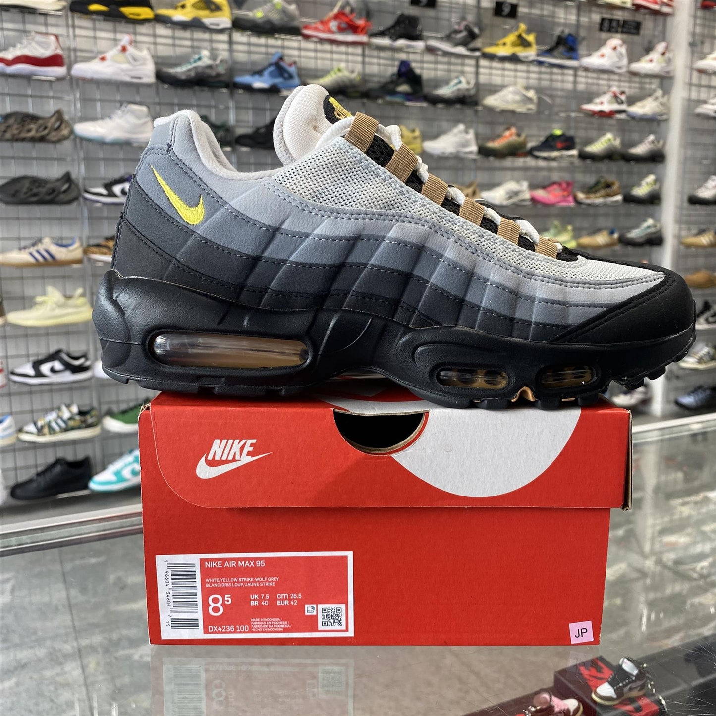 Nike Air Max 95 'Icon Yellow Strike' UK7.5