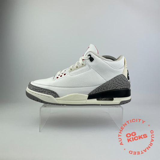 Jordan 3 Retro White Cement Reimagined UK7.5