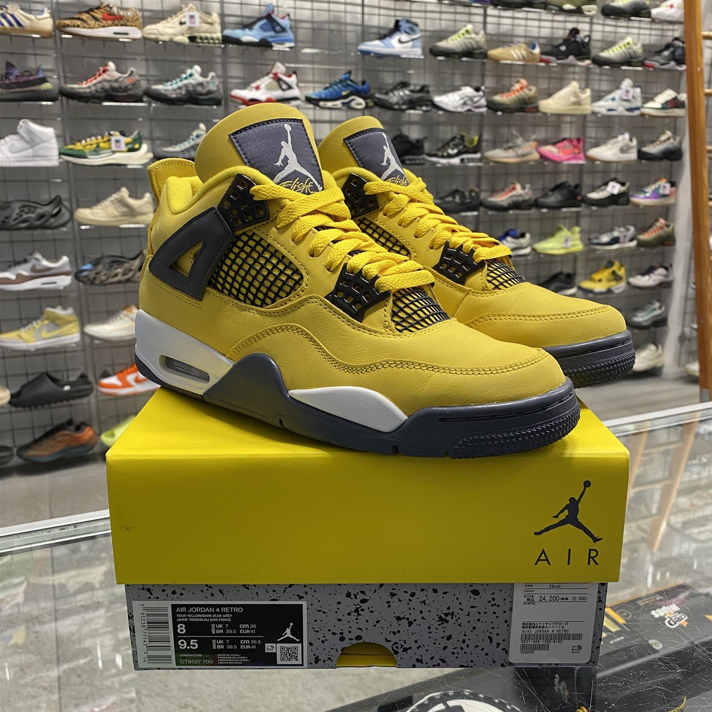 Air Jordan 4 Retro 'Lightning' (2021) UK7