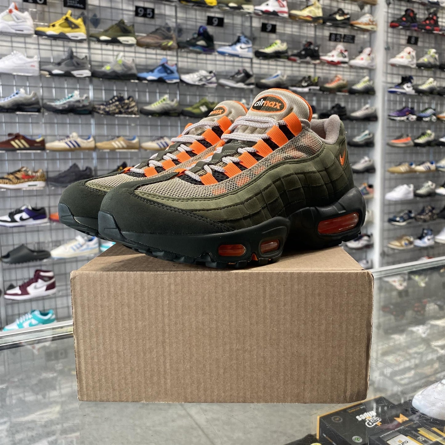 Nike Air Max 95 OG 'Neutral Olive Total Orange' UK5.5 (No Box)