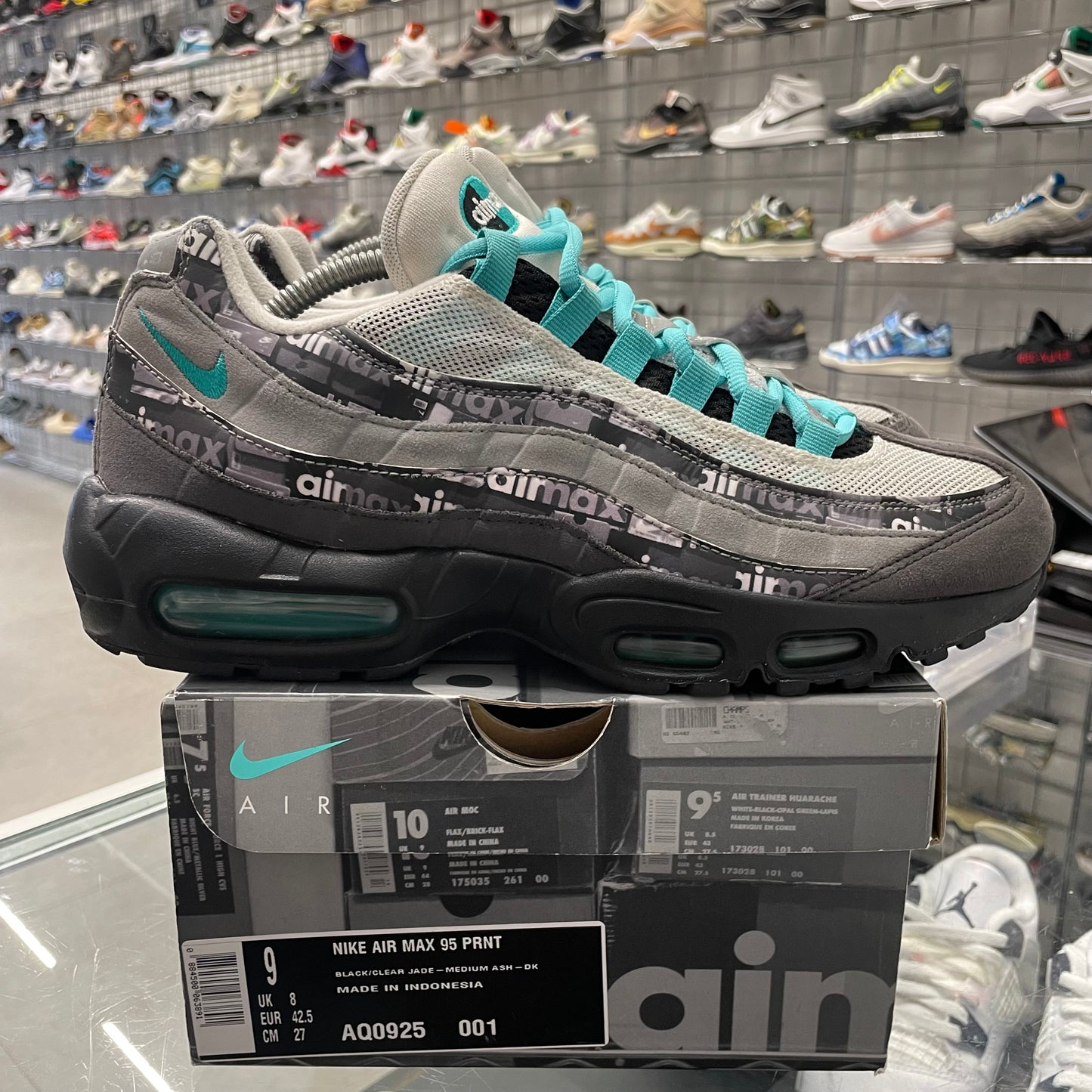 Nike Air Max 95 Atmos 'We Love Nike (Clear Jade)' UK8