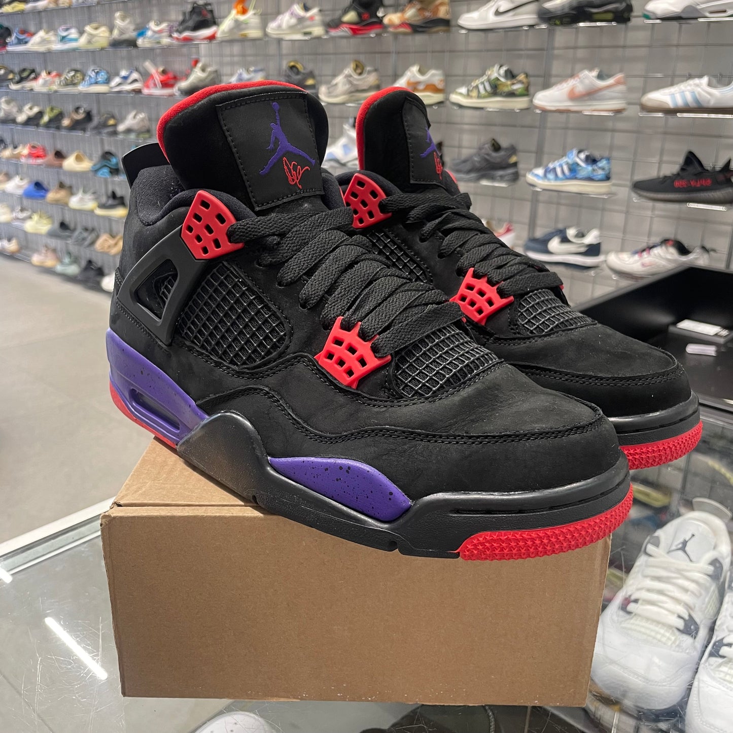 Jordan 4 Retro 'Raptors Drake OVO' (2019) UK8 (No Box)