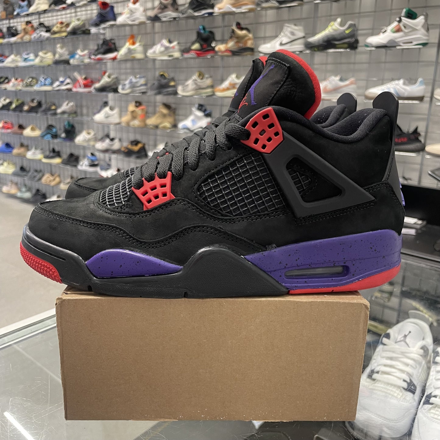 Jordan 4 Retro 'Raptors Drake OVO' (2019) UK8 (No Box)