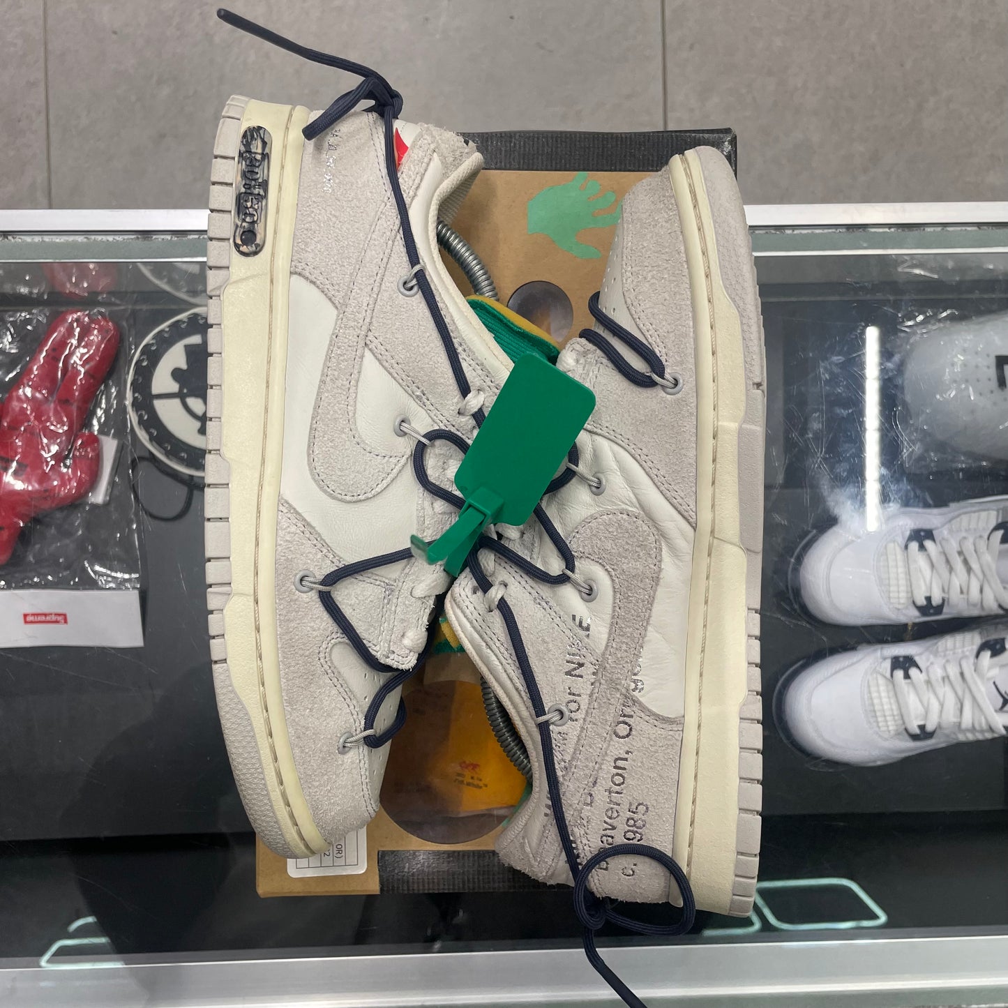 Nike Dunk Low Off-White 'Lot 20' UK8