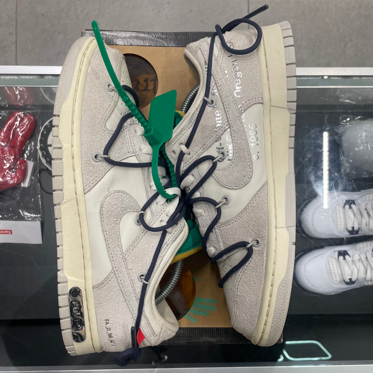 Nike Dunk Low Off-White 'Lot 20' UK8