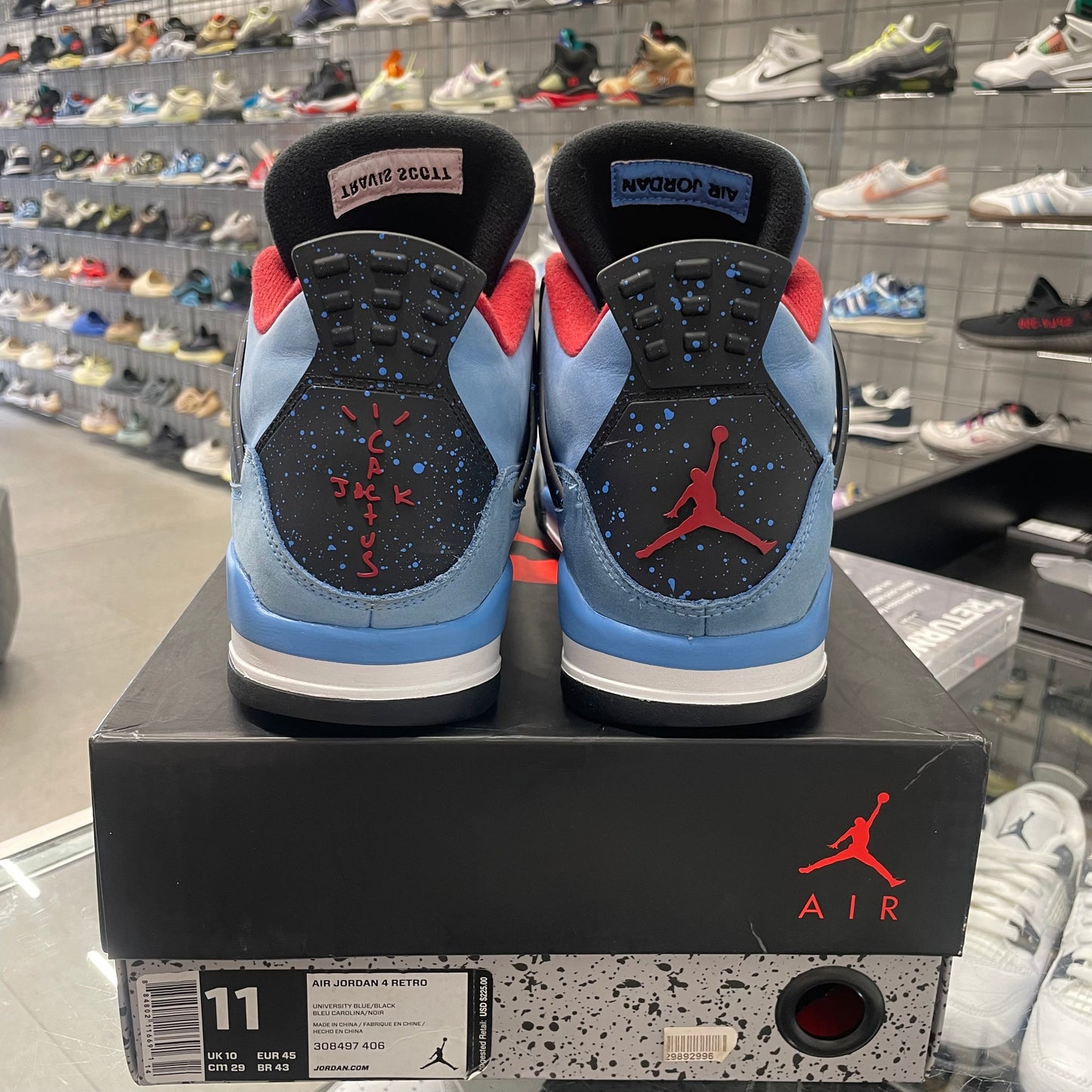 Jordan 4 Retro Travis Scott 'Cactus Jack' UK10