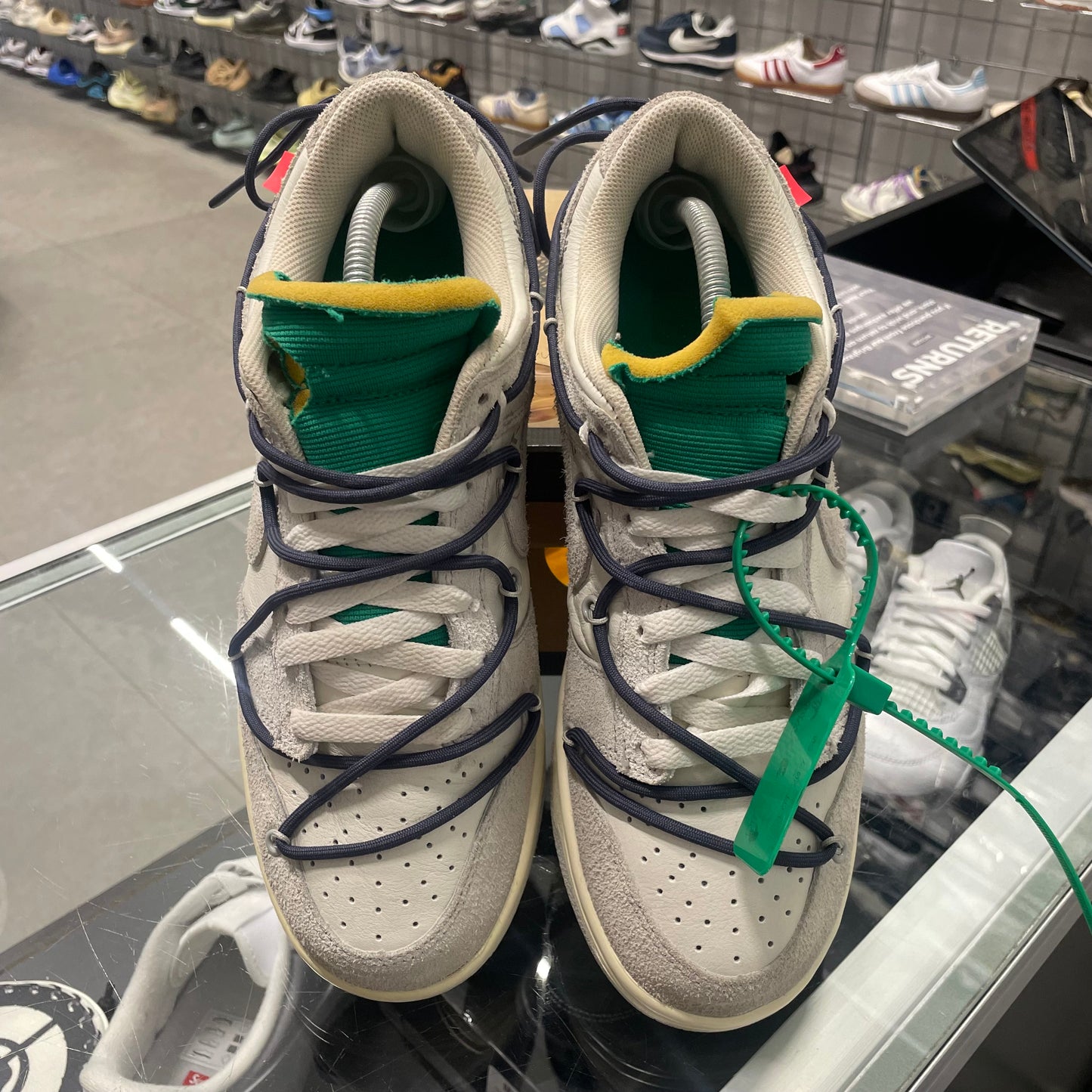 Nike Dunk Low Off-White 'Lot 20' UK8