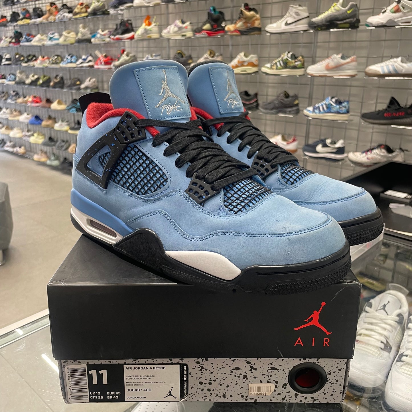 Jordan 4 Retro Travis Scott 'Cactus Jack' UK10