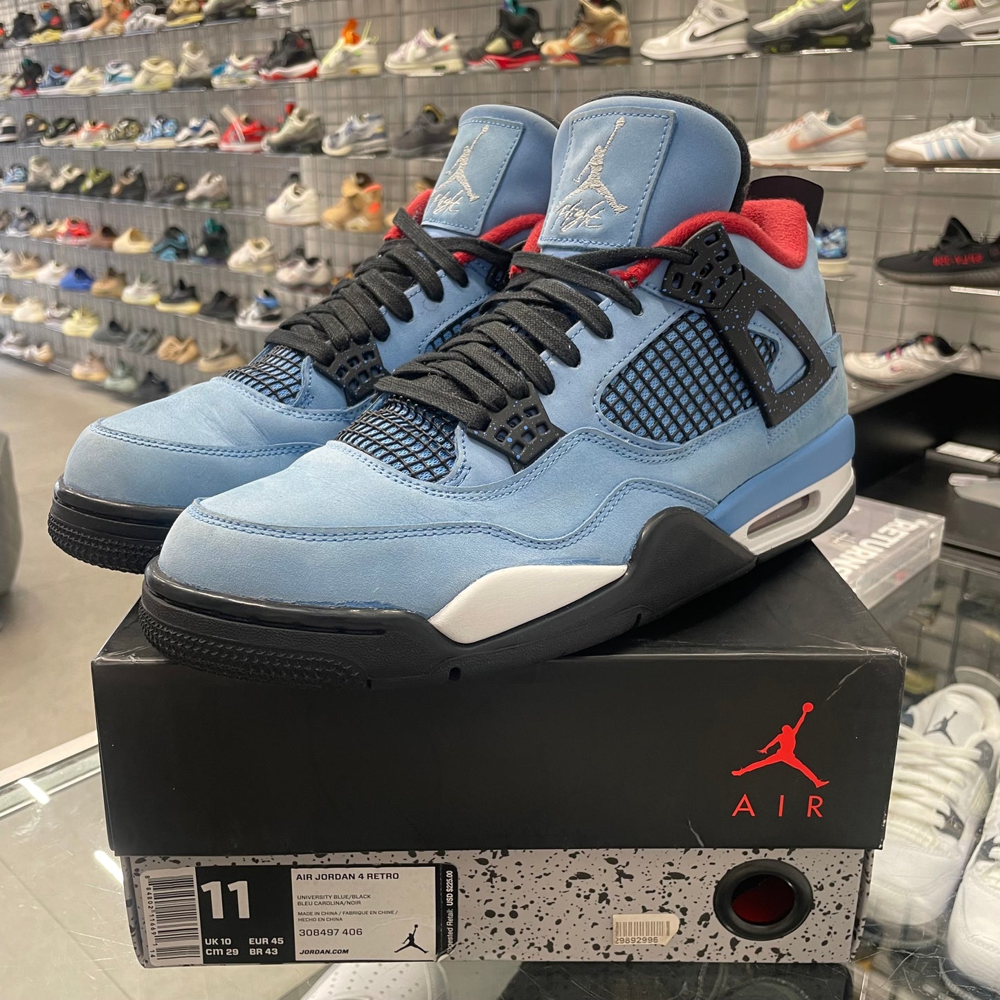 Jordan 4 Retro Travis Scott 'Cactus Jack' UK10