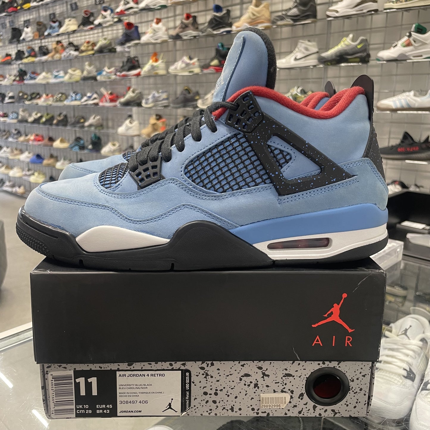 Jordan 4 Retro Travis Scott 'Cactus Jack' UK10