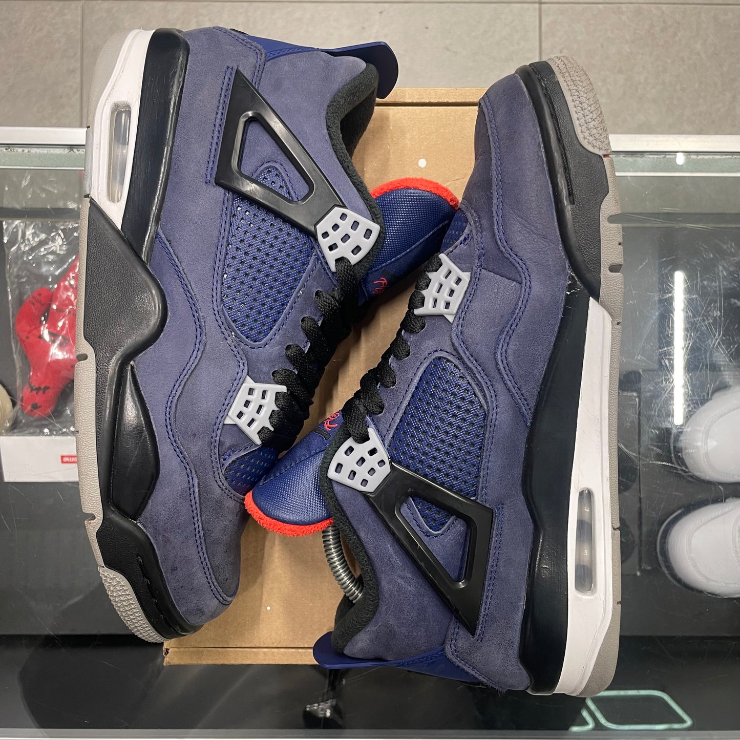 Jordan 4 Retro 'Winterized Loyal Blue' UK8 (No Box)