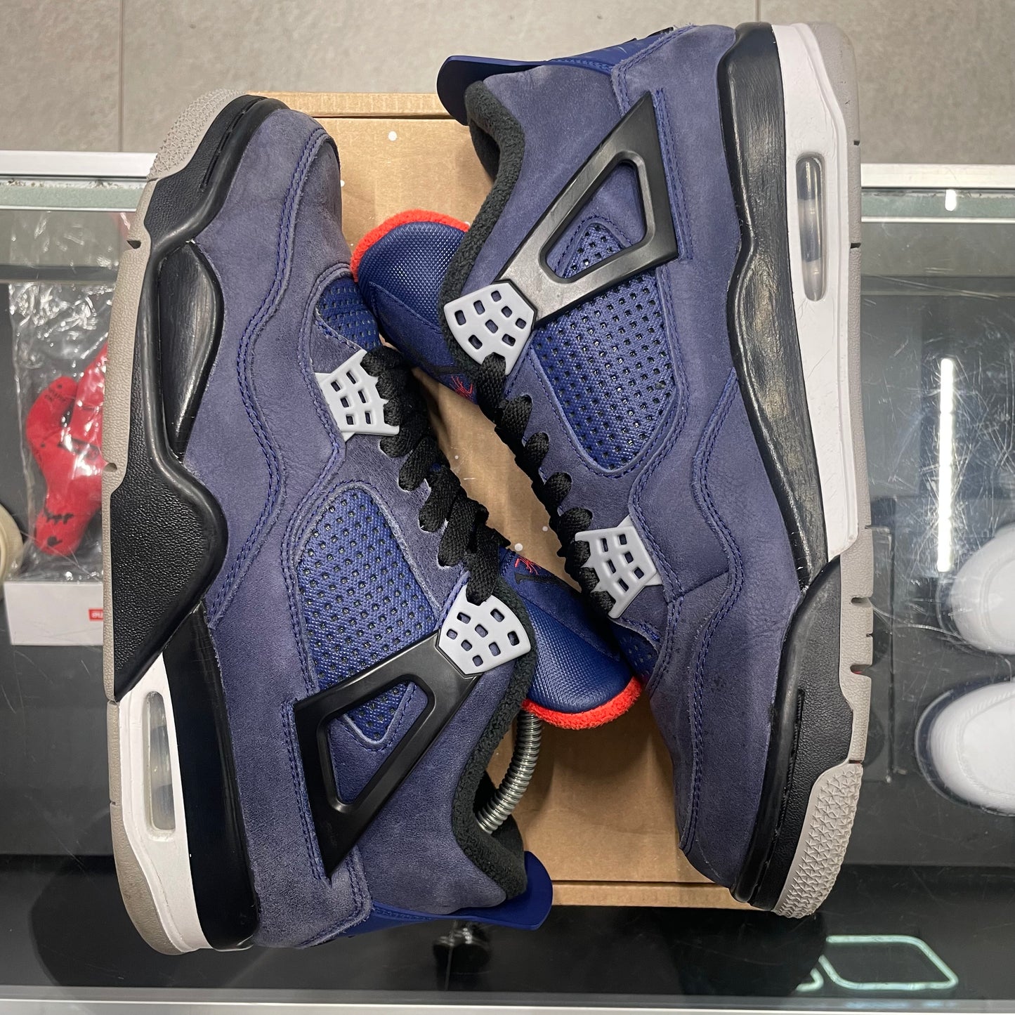 Jordan 4 Retro 'Winterized Loyal Blue' UK8 (No Box)