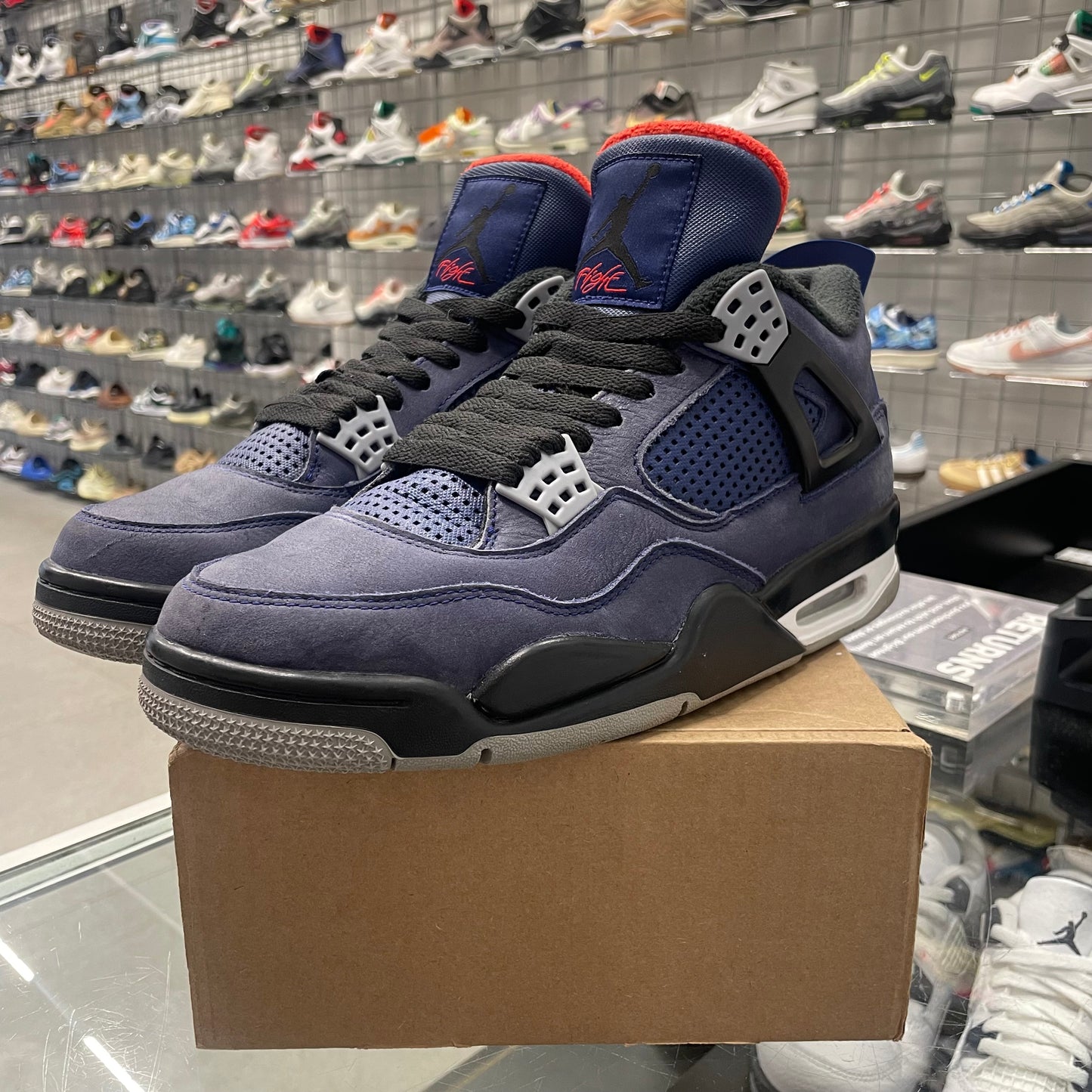 Jordan 4 Retro 'Winterized Loyal Blue' UK8 (No Box)