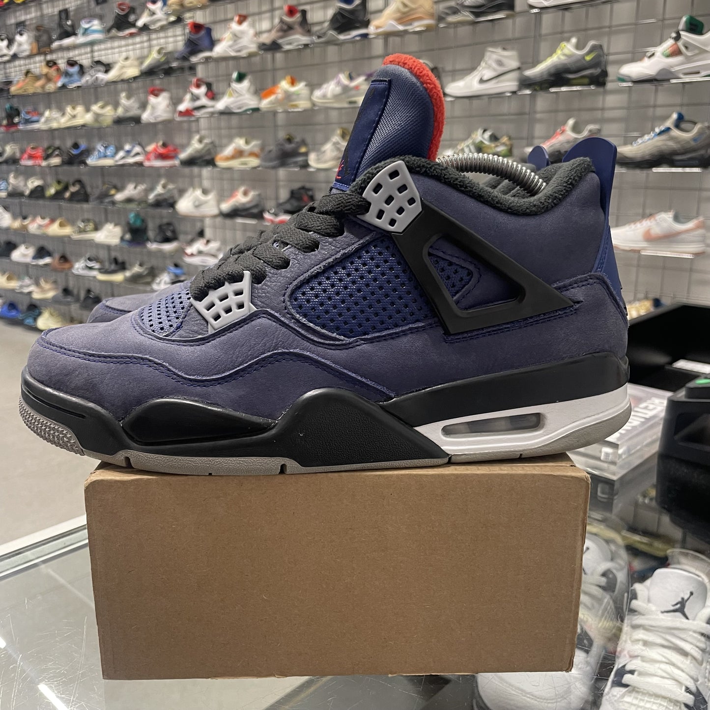 Jordan 4 Retro 'Winterized Loyal Blue' UK8 (No Box)