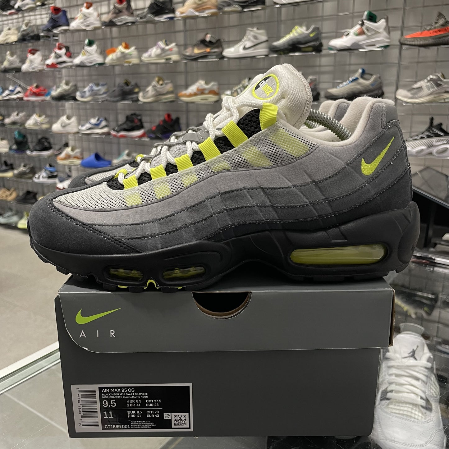 Nike Air Max 95 OG 'Neon' (2020) UK8.5