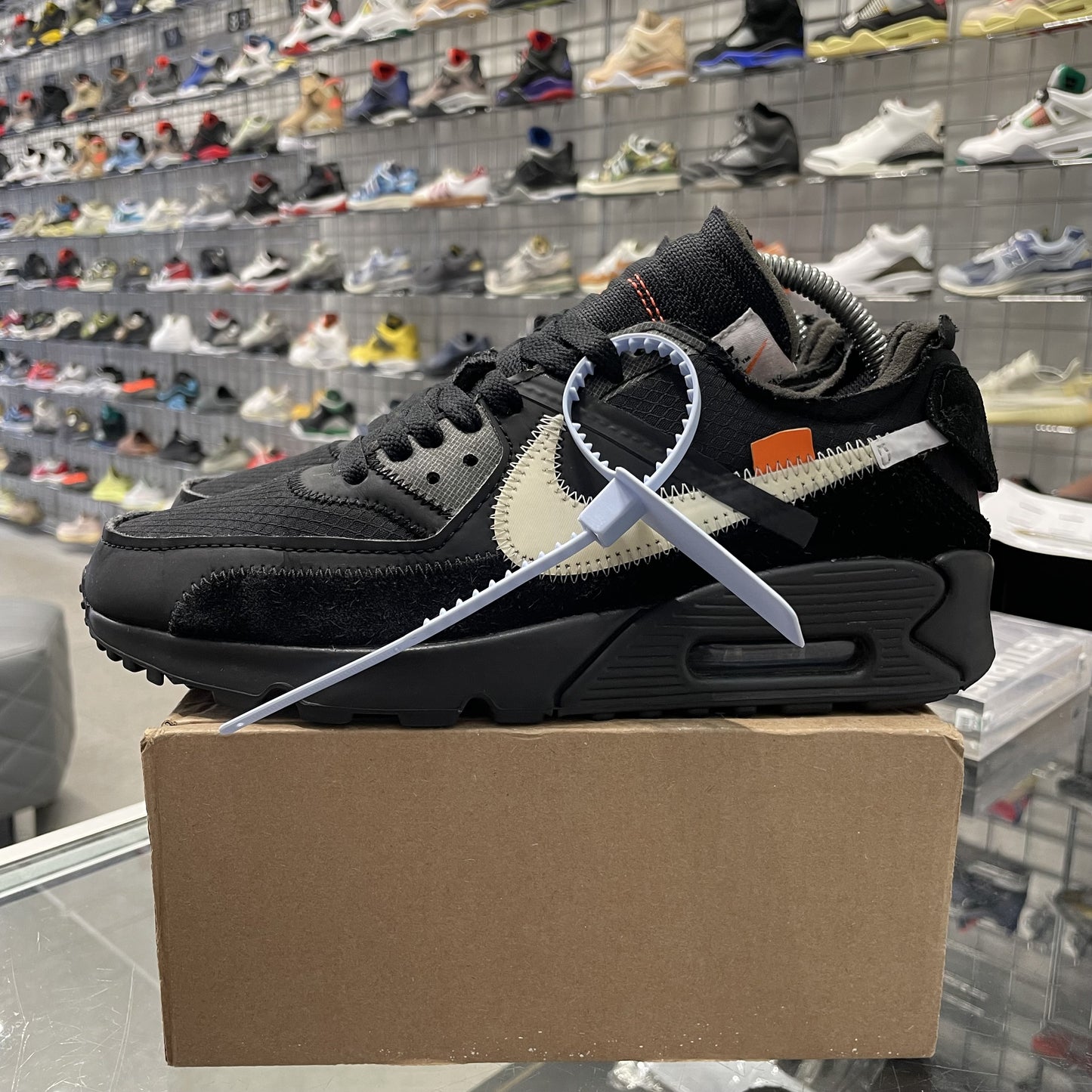 Nike Air Max 90 Off-White 'Black' UK5.5 (No Box)