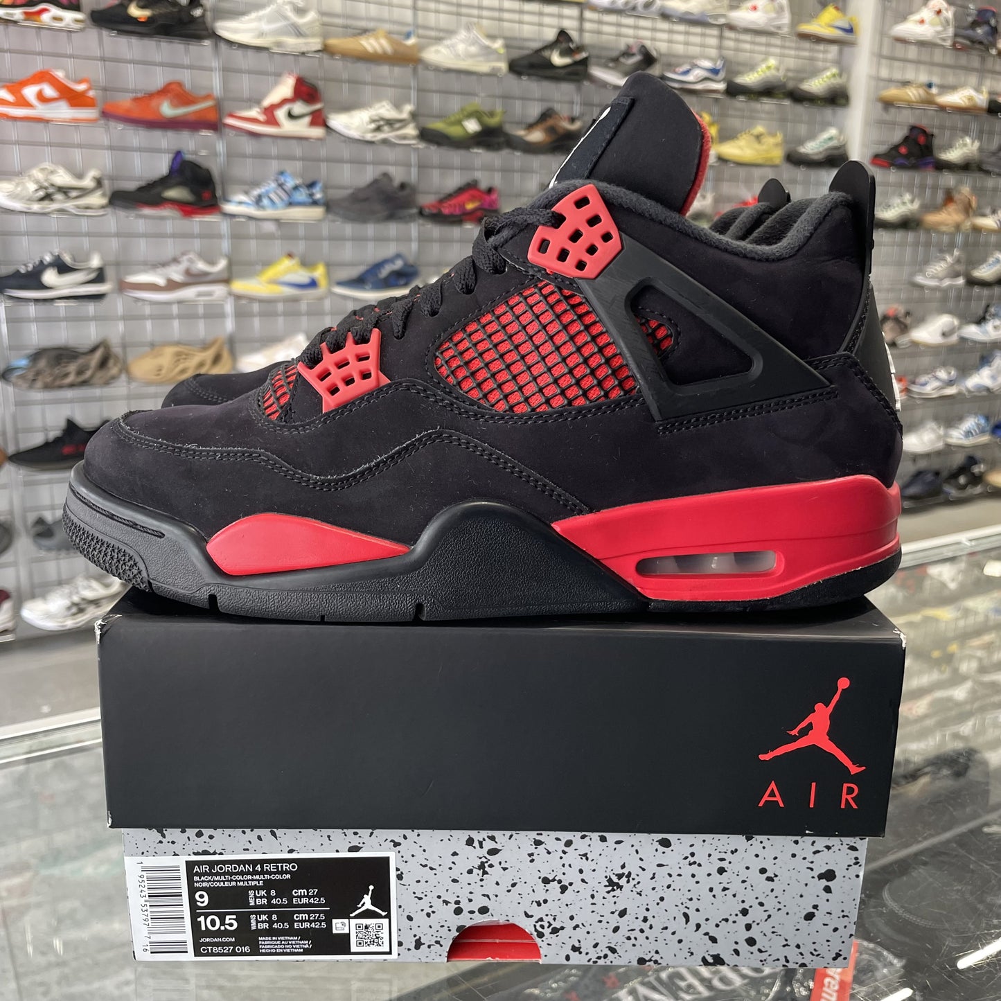 Jordan 4 Retro 'Red Thunder' UK8