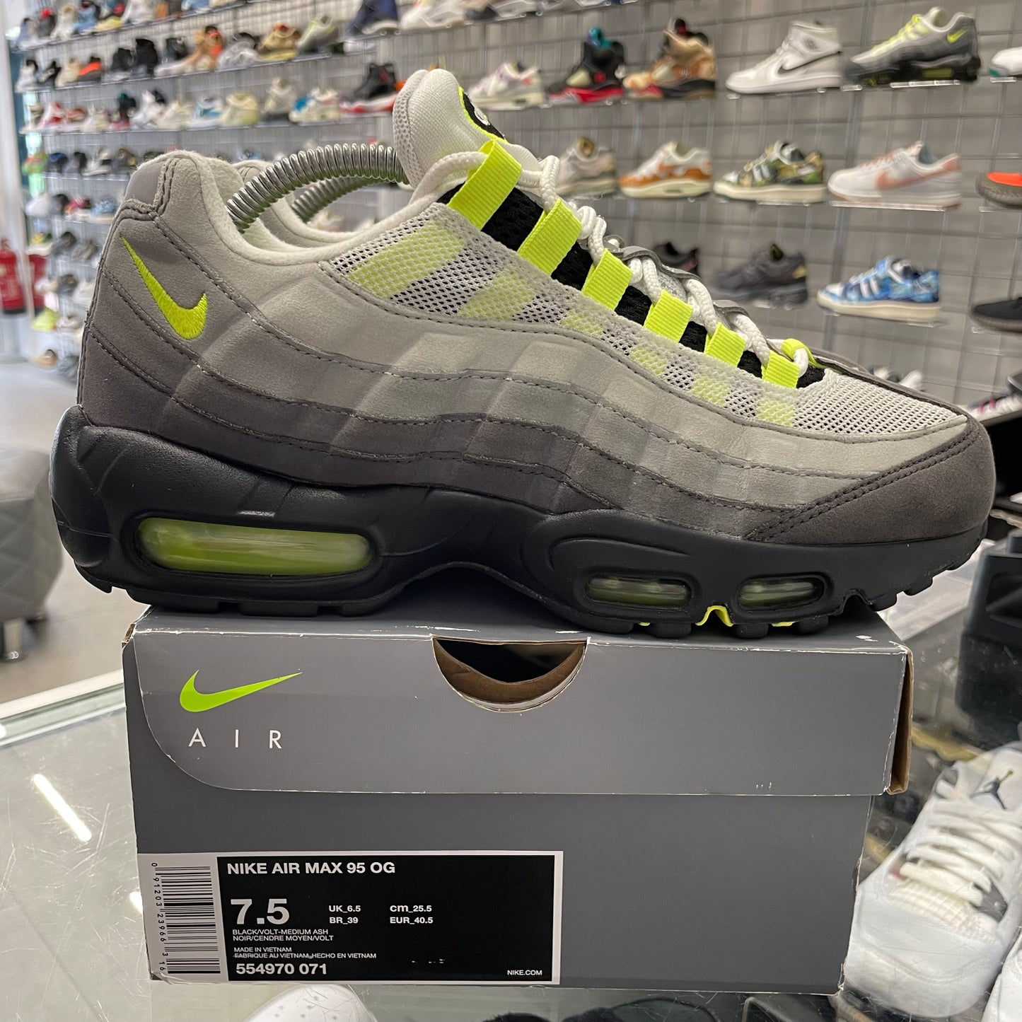 Nike Air Max 95 OG 'Neon' (2018) UK6.5