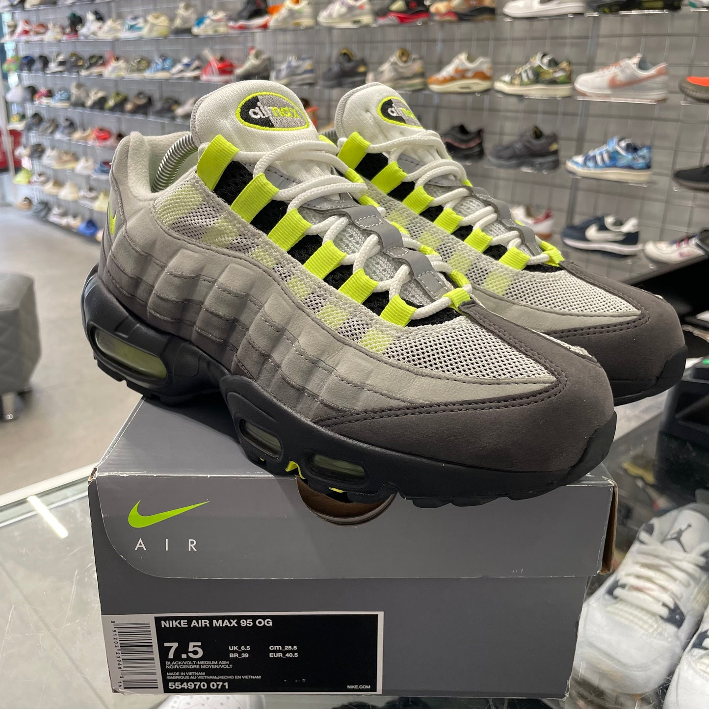 Nike Air Max 95 OG 'Neon' (2018) UK6.5