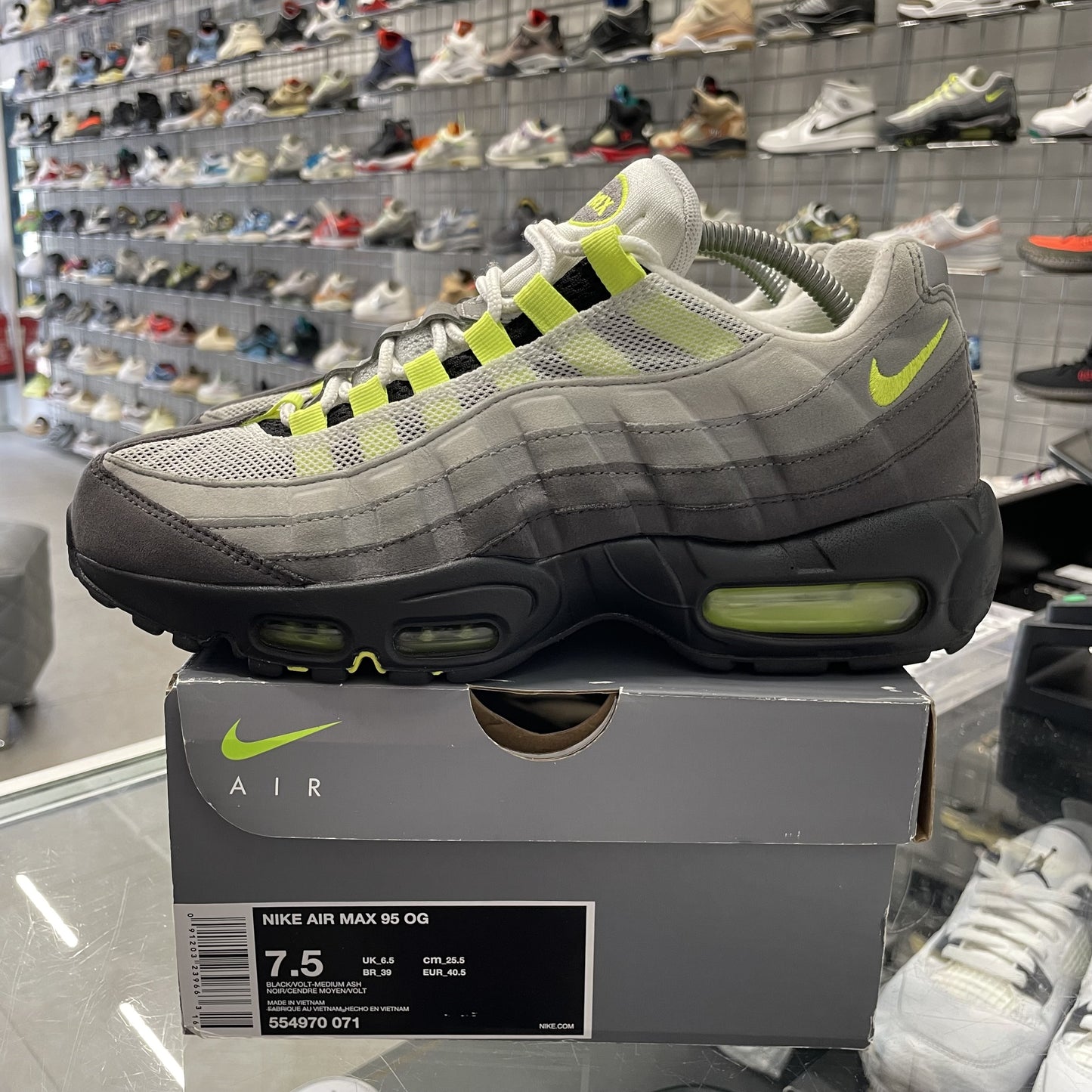 Nike Air Max 95 OG 'Neon' (2018) UK6.5