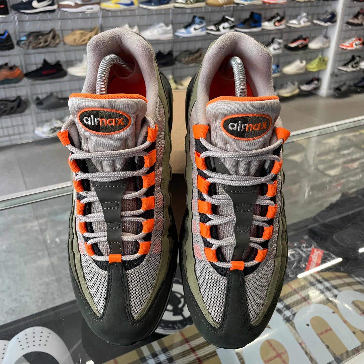 Nike Air Max 95 OG 'Neutral Olive Total Orange' UK6.5 (No Box)