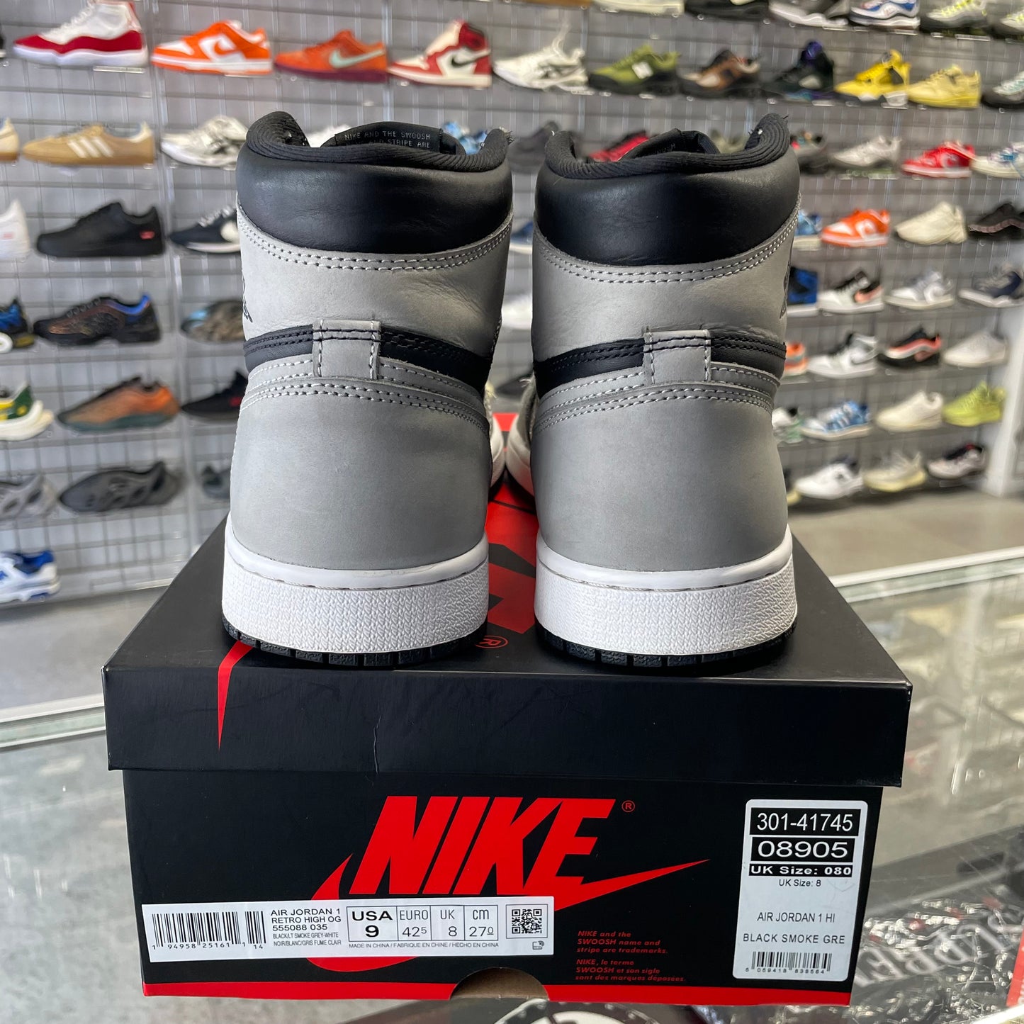 Jordan 1 Retro High 'Shadow 2.0' UK8