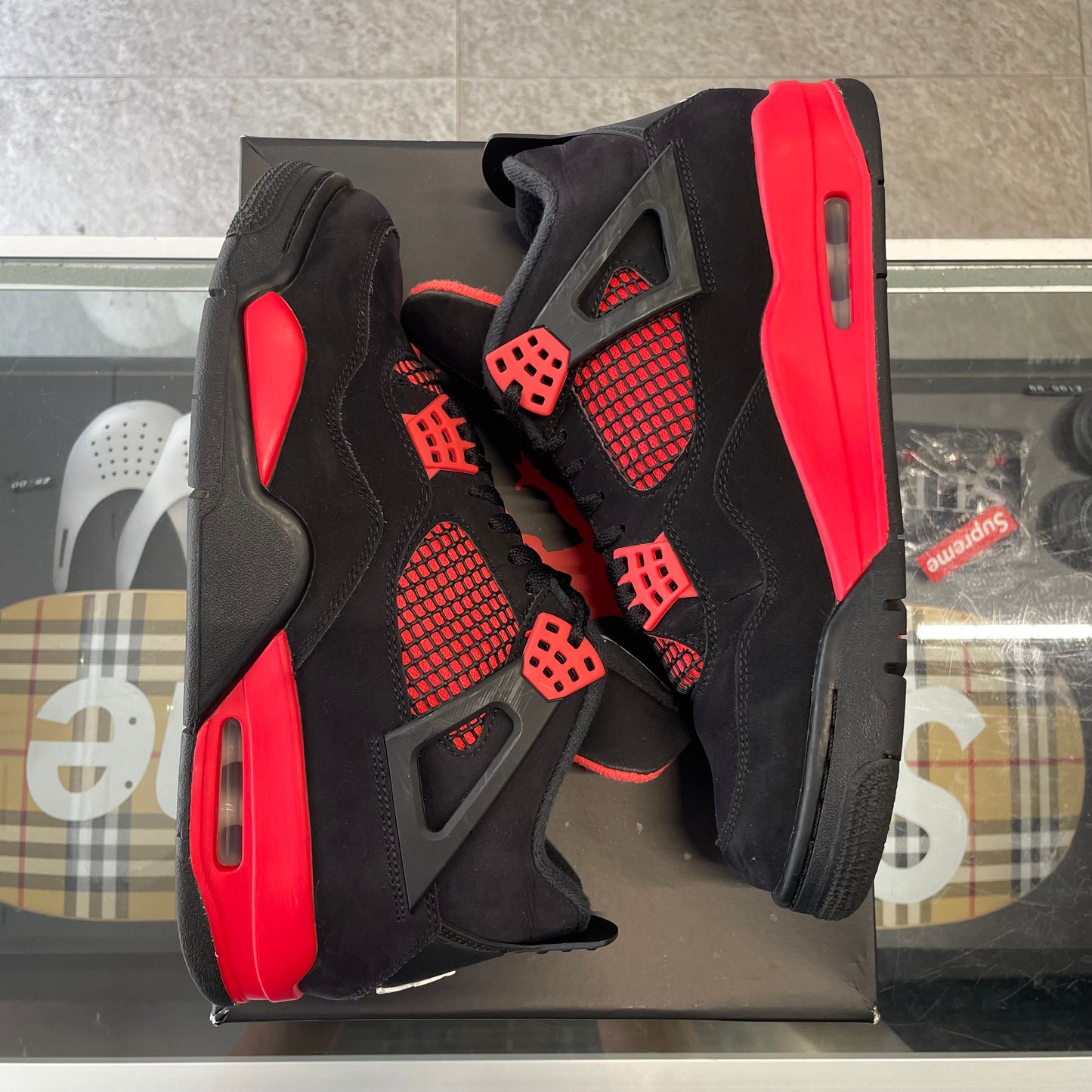 Jordan 4 Retro 'Red Thunder' UK8